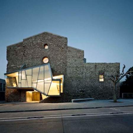 Convent de Sant Francesc remodeled by architect David Closes is a church located in Santpedor, Spain